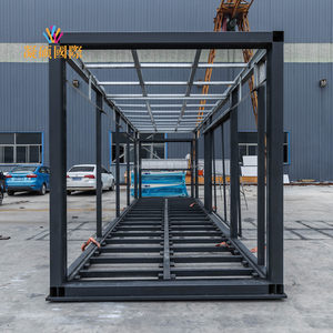 <span class=keywords><strong>Maison</strong></span> conteneur préfabriquée modulaire extensible de 20 pieds, petite taille, pour club de golf, avec support complet et contenu de stockage - Product Image 6