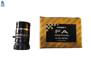 M1224-MPW2 เลนส์อุตสาหกรรมแบบคงที่ 12 มม. F2.4 เลนส์วิชันซิสเต็ม เลนส์ความละเอียดสูง เลนส์กล้องอุตสาหกรรม เลนส์ไอริสแบบแมนนวล - Product Image 1
