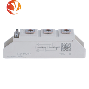 Módulo Tiristor SKKT106/16E Original Nuevo, Módulo de Control de Silicio, Controlador Lógico Programable PLC, Interruptores, Hubs - Product Image 4
