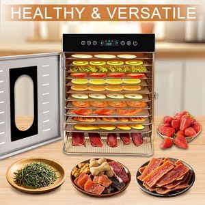 Deshidratador de Frutas y Verduras Automático de Acero Inoxidable Eficiente de 12 Capas, con Certificación Energy Star - Product Image 6