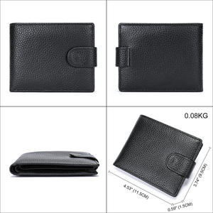 Andong Leather Short Wallet for <b>Men</b> Retro Genuine Cow Leather <b>Purse</b> Simple Fashion Card Holder Casual Coin <b>Purses</b> 1067 - Product Image 4