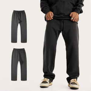 OEM Streetwear Sweatpants Wholesale Oversized Loose Fit Men's Joggers Custom Logo High Quality - Product Image 2