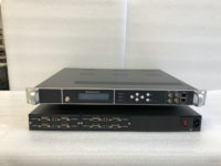 Equipo de radiodifusión 4 8 12 16 20 24 Codificador VGA de TV digital y modulador ATSC ISDBT DTMB DVB-C DVB-T