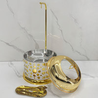Neueste Edelstahl Lebensmittel Heizung Chafer Chafing Dish Buffet Set Hängende Food Warmer Ausrüstung Gold Chafing Dishes
