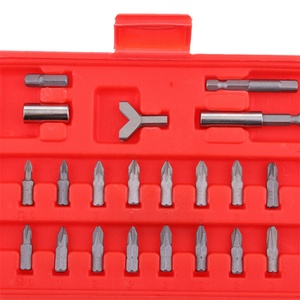 Juego de brocas de seguridad de 100 Uds., adaptador de enchufe hexagonal de estrella cruzada ranurada, controlador de gancho con caja de almacenamiento - Product Image 6