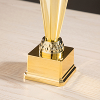 En Stock sur mesure MVP Base dorée en plastique bleu trophée tasse artisanat antique pour entraîneur de basket-ball cadeaux de bienvenue AD26
