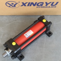 Cylindre hydraulique à tirants robustes série HOB, 14 MPa, double effet, spécifications personnalisées, OEM ODM, pour équipements de moulage et d'automatisation