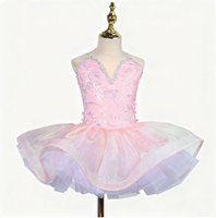 Nouvelle robe de princesse 2026, robe de danse de ballet pour enfants, robe bouffante mignonne à paillettes pour filles