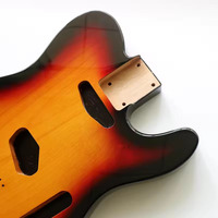 Wholesale Electric Guitar Bodies Finished Solid Wood 39 Inch Samples Available Color From Under Production Line