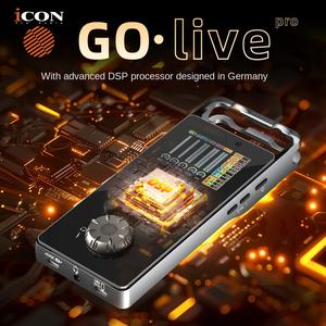 ICON Aiken Sound Golive Scheda Audio di Alta Gamma per Telefono Android con Schermo Touch da 2,31 Pollici - Dispositivo Portatile per Trasmissioni in Diretta - Product Image 2