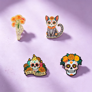 Pins <span class=keywords><strong>de</strong></span> Esmalte al por Mayor, en Stock, OEM ODM, Directo <span class=keywords><strong>de</strong></span> Fábrica, Broche del Día <span class=keywords><strong>de</strong></span> <span class=keywords><strong>Muertos</strong></span>, Pin <span class=keywords><strong>de</strong></span> Solapa (Incl.) Catálogo Inspirado en el Anime) - Product Image 1