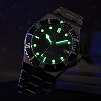 Montre mécanique de luxe pour homme Miyota, en acier inoxydable, étanche 30 bars, sportive, avec répétiteur, design OEM, vente en gros