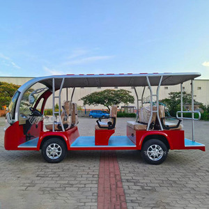 Autobús Turístico Eléctrico con Asientos Confortables, Autobús de Pasajeros de Cero Emisiones para Servicio de Recorridos por Ciudades Históricas - Product Image 3