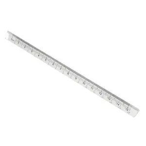 Factory Supply 15 CM Transparent Plastic Drawing Tool Triangle Ruler