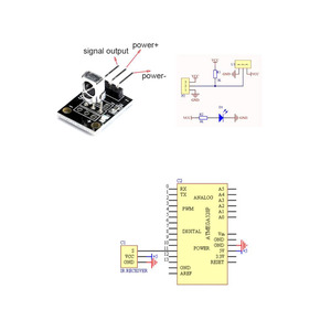 Taidacent <span class=keywords><strong>38Khz</strong></span> hx1838 IR Emitter và <span class=keywords><strong>Receiver</strong></span> từ xa kit điều khiển từ xa Xe Kit hồng ngoại điều khiển từ xa Kit - Product Image 5