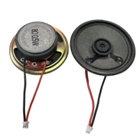 JL JL-133 50mm 8옴 0.5W 철제 쉘 외장형 마그네틱 휴대용 다목적 혼 멀티미디어 스피커 700Hz-10kHz 패시브 하이