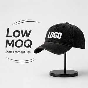 Wholesale Custom Embroidered Logo Washed Baseball Cap – Blank <b>Dad</b> <b>Hat</b>, Cotton Adjustable Snapback for Promotional Branding - Product Image 2