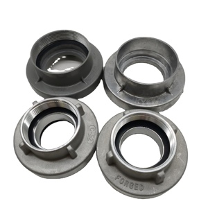 Raccordo per Tubo Antincendio Russo GOST 2.5'' in Alluminio Flessibile con Attacco Rapido, Adattatore a Coda Lunga con Filettatura NPT Femmina, Durevole per Antincendio - Product Image 1