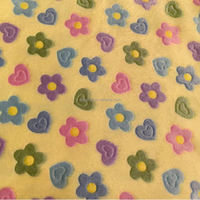 Stok kain flanel poliester 100 lembut cetak bunga hangat untuk selimut bayi untuk musim dingin sepatu piyama gaun malam