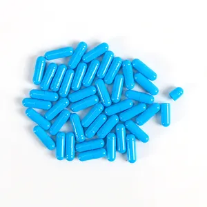 Skyblue Lege Gelatine Capsule Omhulsel Glutenvrije Harde Holle Gelatine Gescheiden Maat 00 0 1 Capsule Schelpen