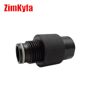 วาล์วควบคุมถังลมอลูมิเนียมอัลลอยสีดำ ZimaKyfa รุ่นใหม่ HPA พร้อมตัวแปลง ASA เปิด/ปิด พร้อมเกลียว G1/2-14 แบบ OEM ปรับแต่งได้ - Product Image 5