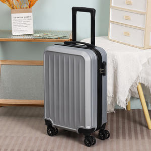 男女20寸成人休闲旅行箱万向轮学生箱包密码锁PP材料厂家批发 - Product Image 5