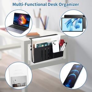 Văn Phòng Bàn Bên Lưu Trữ Giá Không Có Khoan Máy Tính Xách Tay Chủ Dễ Dàng Lắp Ráp Dưới Bàn Lưu Trữ Treo Tổ Chức - Product Image 6