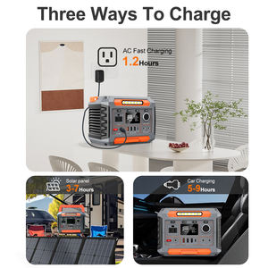 Estación de Energía Portátil de 300W A3D 270Wh, Generador Solar con Carga Inalámbrica, UPS de 600W de Pico para Acampar al Aire Libre, Emergencias en el Hogar - Product Image 3