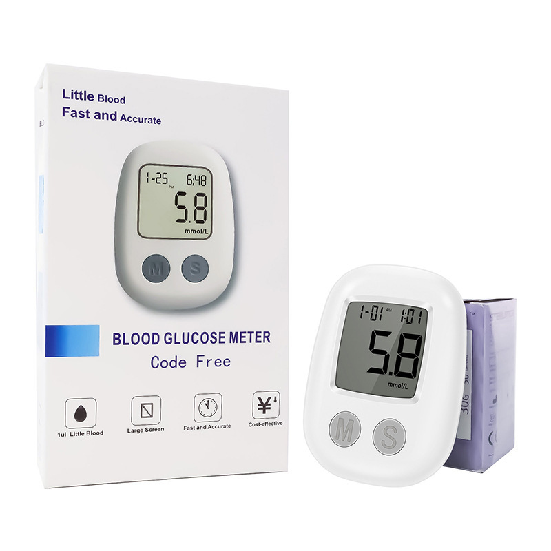 Portable Home Blood Glucose Meter Safe