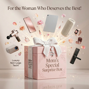 กล่องสุ่มของขวัญ<span class=keywords><strong>วัน</strong></span>แม่ COSMOVA สุดคุ้ม ของเล่นอิเล็กทรอนิกส์สุดเซอร์ไพรส์ กล่องนำโชค ผจญภัยสุดมันส์  โทรศัพท์ แท็บเล็ต 1-3 ชิ้น กล่องปริศนา - Product Image 2