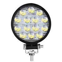 Projecteur de travail DXZ H-Y-14 4 pouces 14 LED 42W pour voitures, bateaux, 4x4, Jeeps JK, camions 4x4 12V-24V – Rénovation/Mise à niveau – Garantie 1 an