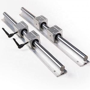 รางเลื่อนแบบวงกลม HENTO CNC ผลิตจากเหล็กโครเมียม/เหล็กแบริ่ง รุ่น SBR16 SBR16UU SBR16LUU รับประกัน 1.5 ปี - Product Image 5