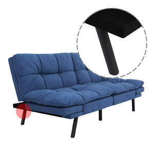 <span class=keywords><strong>Nisco</strong></span> Convertible Bộ Nhớ Bọt Tufted <span class=keywords><strong>Futon</strong></span> Thiết Kế Hiện Đại 2 Hoặc 3 Chỗ Ngồi Kim Loại Ngủ Sofa Giường Cho Khách Sạn - Product Image 3