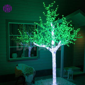 Lumière d'arbre en résine LED attrayante pour Noël, décoration intérieure/extérieure pour événements de mariage, avec indice d'étanchéité IP65, CRI 90 élevé - Product Image 2