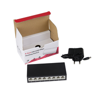 Commutateur Ethernet Rj45 8 ports Ports 100mbps Commutateur de réseau rapide de bureau Commutateur de concentrateur Lan Ethernet