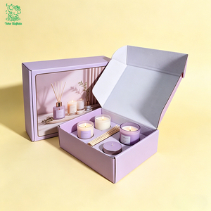Boîte d'expédition élégante personnalisée <span class=keywords><strong>en</strong></span> carton ondulé pour cosmétiques, boîte postale pour kits de beauté et soins de la peau - Product Image 2