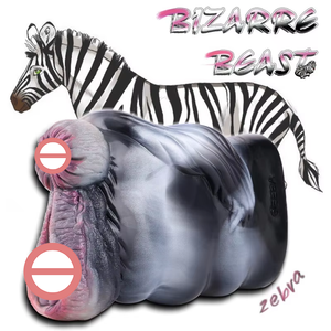 Juguete Sexual Masculino Strange <span class=keywords><strong>Beast</strong></span> Horse Inverted Mold Airplane Cup, Masturbador con Doble Orificio Anal y Vaginal, Canal Roscado - Product Image 1