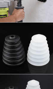 Martillo de impacto de goma, taladro, colector de polvo, taladro eléctrico, cubierta de polvo, recogedor de polvo, Cenicero, accesorios para herramientas eléctricas - Product Image 5