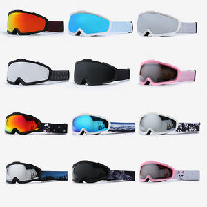 Gafas de Esquí Premium con Logotipo Personalizado, Montura Completa Espejada, Doble Capa Antivaho, Correa Ajustable OTG, Gran Angular, UV400 para Ciclismo al Aire Libre - Product Image 1