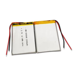 נטענת 3.7v bw5068 <span class=keywords><strong>2200mah</strong></span> סוללת ליתיום יון <span class=keywords><strong>li</strong></span>-פולימר - Product Image 2