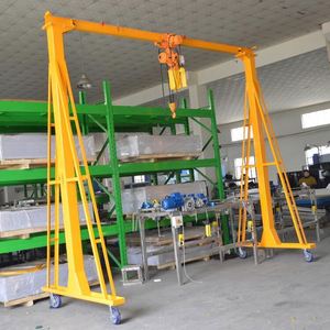 رافعة جسرية متحركة صغيرة محمولة بسعة تحميل 3-5 طن - آلة رافعة صغيرة - Product Image 3