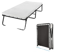 Vente en gros, Protection de la santé, meubles modernes de haute qualité, lit simple en métal, cadre métallique, lit pliant en métal