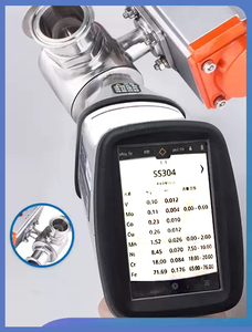 Tkfm <span class=keywords><strong>3</strong></span> Cách DN15 1/2 Inch <span class=keywords><strong>3</strong></span> Cách 230V AC Tri Kẹp Vệ Sinh Cấp Khí Nén Bóng Van - Product Image 6