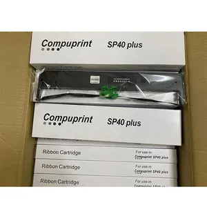 新型高质量Compuprint SP40Plus SP40 + 打印机冲击打印机色带PRK6287-6 PRK6287-1