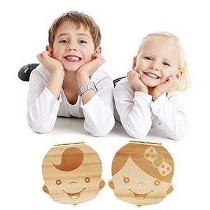 Porta Dentini in Legno Intagliato a Forma di Fata, Contenitore Lucidato per Denti da Latte, Regalo per Neonati e Bambini, Custodia Ricordo per Denti da Latte - Product Image 4