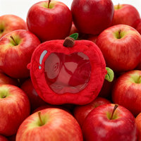 Sac à dos personnalisé en peluche Ita Bag, forme de fruit de dessin animé, fabrication OEM, créez votre design unique, avec fenêtre transparente, pour cadeaux de Noël