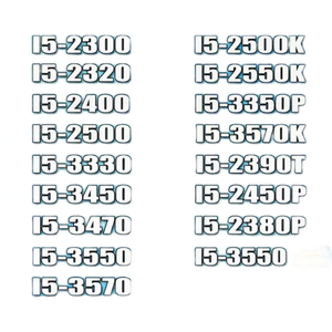 Giá Thấp Sử Dụng Máy Tính Để Bàn Cho I5 2300 2400 2500 3450 3470 3550 3570 2500K 3570K 2390T 2400S 2500S 3330S 3470S 6-Core 64-Bit - Product Image 1