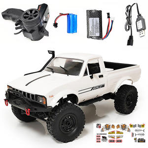 WPL <span class=keywords><strong>Hilux</strong></span> simulado todo terreno 4X4 1 16 luz Led escalada aleación 4WD Radio Control eléctrico <span class=keywords><strong>RC</strong></span> todoterreno Crawler Hobby juguete - Product Image 6