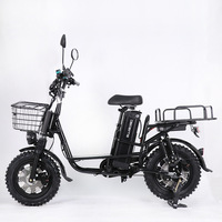 Trottinette Électrique Pliante à Pneus Larges Haute Vitesse 48V avec Pédales