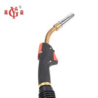 Torche de soudage MIG MAG Kemppi 42W 45W refroidie à l'eau connexions européennes soudées accessoires de soudage